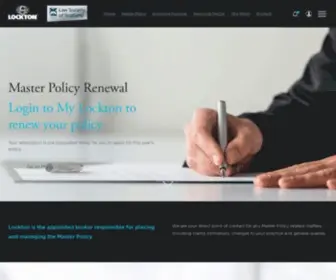 Locktonlaw.scot(Solicitors professional indemnity insurance and a comprehensive suite of business and risk management services) Screenshot