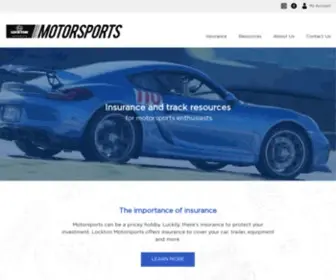 Locktonmotorsports.com(Lockton Motorsports) Screenshot