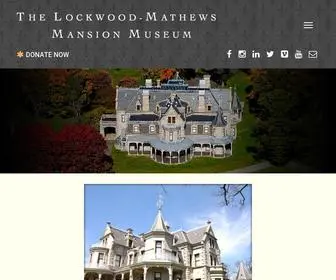 Lockwoodmathewsmansion.com(National Historic Landmark) Screenshot