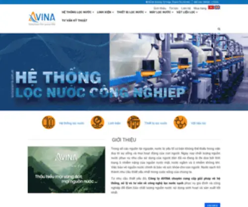 Locnuocavina.com.vn(AVINA) Screenshot