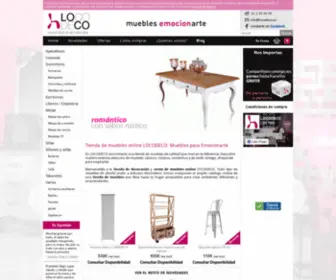 Locodeco.es(TIENDA de MUEBLES y DECORACION) Screenshot