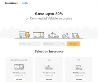 Locoinsure.com(Locoinsure) Screenshot