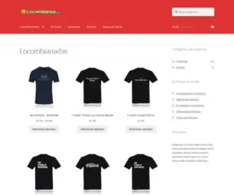 Locombianos.com(Acordeón) Screenshot