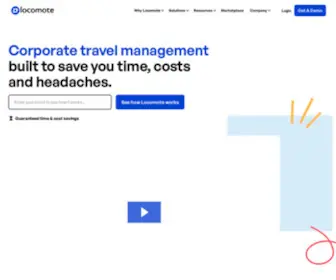 Locomote.com(Corporate Travel Management) Screenshot