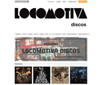Locomotivadiscos.com.br(Locomotiva Discos) Screenshot