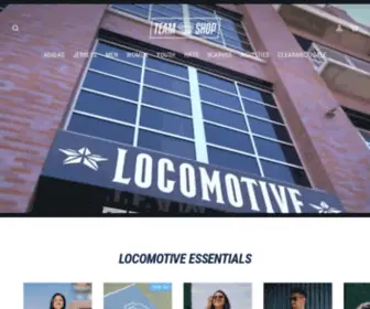 Locomotiveteamshop.com(El Paso Locomotive FC Team Shop) Screenshot