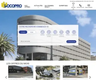 Locopro-Immo-Entreprise.com(Locopro : Conseil en Immobilier d'Entreprise à Nice) Screenshot