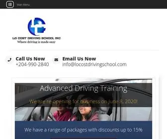 Locostdrivingschool.com(Lo Cost Driving School) Screenshot