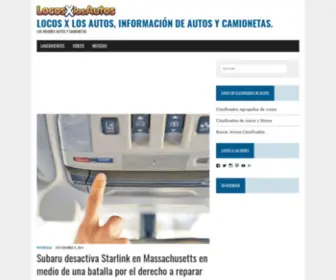 LocosXlosautos.com(Locos x Los Autos) Screenshot