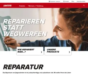 Loctite-Superkleber.at(Loctite Klebstoff) Screenshot