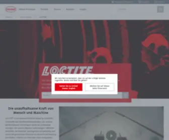 Loctite.at(LOCTITE®) Screenshot