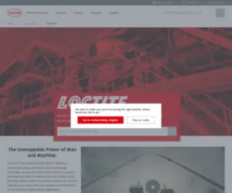 Loctite.in(LOCTITE®) Screenshot