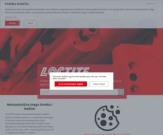 Loctite.rs(LOCTITE®) Screenshot