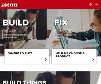 Loctiteproducts.com(Loctite) Screenshot