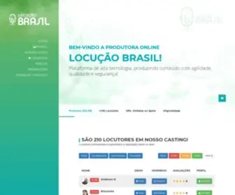 Locucaobrasil.com.br(Locução Brasil) Screenshot