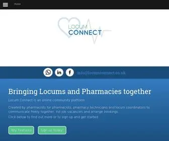 Locumconnect.co.uk(Locum Connect) Screenshot