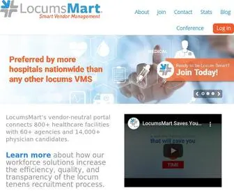 Locumsmart.net(Locum Tenens Vendor Management System) Screenshot