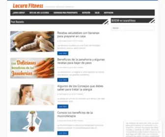 Locurafitness.com(Locura Fitness) Screenshot