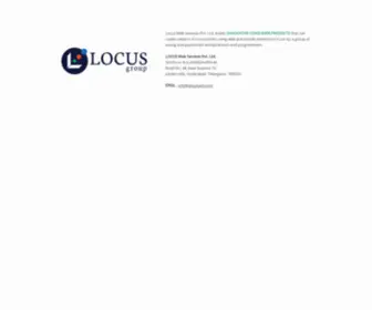 Locusgroup.in(LOCUS Web Services) Screenshot