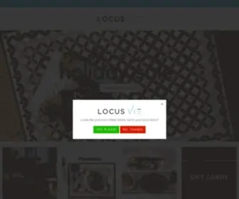 Locusvie.ca(Locus Vie) Screenshot