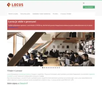 Locusworkspace.cz(Locus Workspace) Screenshot