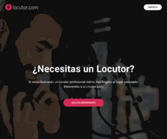 Locutor.com(Locutor) Screenshot