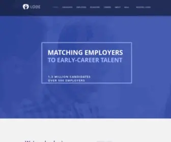 Lode.com.au(Matching employers with early career talent) Screenshot