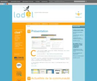 Lodel.org(édition électronique) Screenshot
