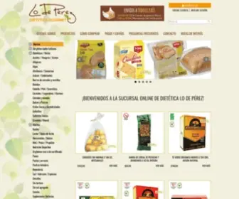 Lodeperez.com(Dietética) Screenshot