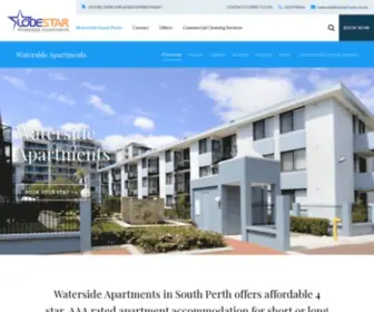 Lodestarhotel.com.au(Serviced Apartments) Screenshot