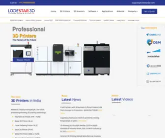 Lodestarinnovations.in(Professional 3D Printers At Affordable Price) Screenshot