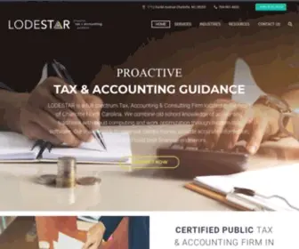 Lodestartaxes.com(Certified Tax Accountant Specialist Charlotte Nc) Screenshot