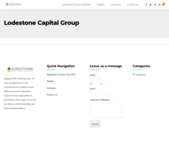 Lodestonecapital.com.au(Lodestone Capital Group) Screenshot