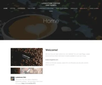 Lodestonecoffeeandgames.com(Lodestonecoffeeandgames) Screenshot