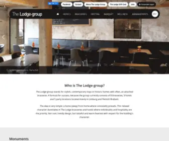 Lodge-Hotels.be(The Lodge Group) Screenshot