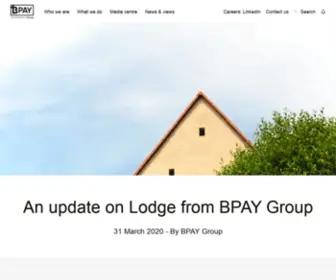 Lodge.com.au(An update on Lodge from BPAY Group) Screenshot