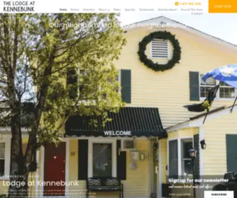 Lodgeatkennebunk.com(Lodge at KennebunkThe Lodge at Kennebunk) Screenshot