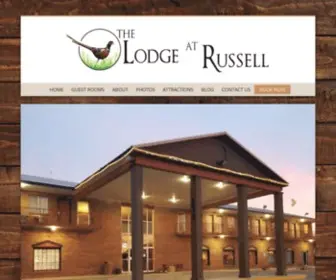 Lodgeatrussell.com(The Lodge at Russell) Screenshot