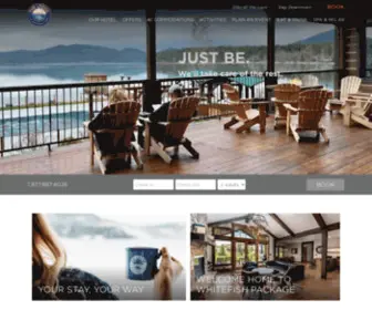 Lodgeatwhitefishlake.com(Whitefish Montana Hotel) Screenshot