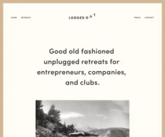 Lodgedout.com(Lodged Out) Screenshot