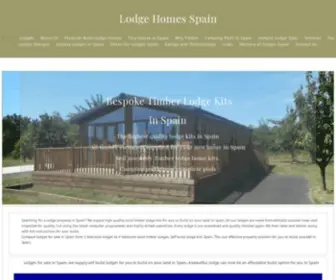 Lodgehomesspain.com(Lodge Homes Spain Lodge Homes Spain) Screenshot