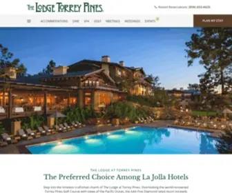 Lodgetorreypines.com(Luxury Resort in La Jolla) Screenshot