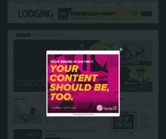 Lodgingmagazine.com(LODGING is the official publication of AHLA) Screenshot