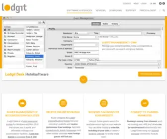 Lodgit-Hotel-Software.com(Hotel Software & Online Booking System) Screenshot