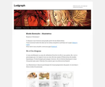 Lodgraph.net(Elodie Dumoulin) Screenshot