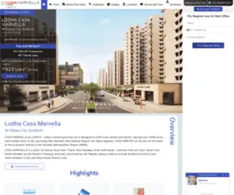 Lodha-Palavacity.in(Booking Open Lodha Casa Marvella At Palava City) Screenshot