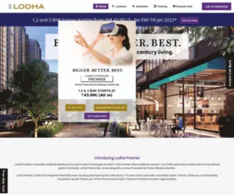 Lodha-Premier.org.in(Lodha Premier) Screenshot