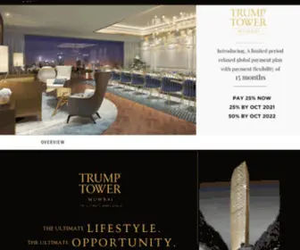 Lodhatrumptower.com(Trump Tower Mumbai) Screenshot