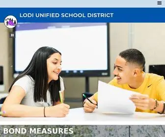 Lodiusd.net(Lodi Unified School District) Screenshot