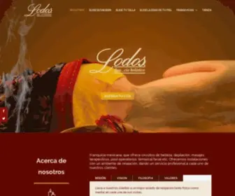 Lodosspa.com(Lodos Spa) Screenshot